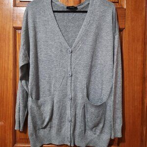 Forever 21 Women's Grey Cardigan